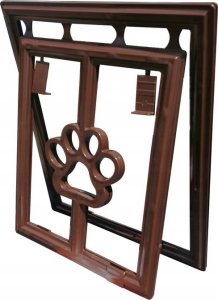 Artgos ARTGOS - Furtka dla zwierząt do moskitiery - brązowa 2