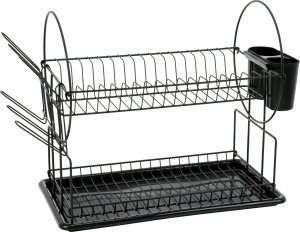 KRISBERG SUSZARKA DO NACZYŃ 2 POZIOMOWA 50 X 23 X 33 CM KRISBERG KS-2510 2