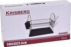 KRISBERG SUSZARKA DO NACZYŃ 2 POZIOMOWA 50 X 23 X 33 CM KRISBERG KS-2510 5