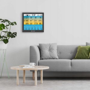 Stacja pogodowa Bresser Bresser Weather Center 7-in-1 solar 6-days 4cast Pro SF 5