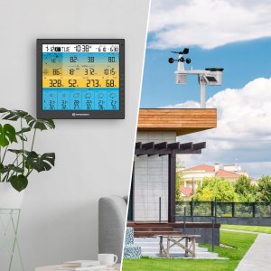 Stacja pogodowa Bresser Bresser Weather Center 7-in-1 solar 6-days 4cast Pro SF 6