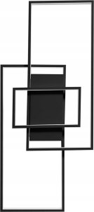 Lampa sufitowa LVT LVT Galaxis Vela 3335 plafon lampa sufitowa z pilotem 90W LED 3000-6500K CCT ściemnialny czarny/biały 11