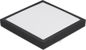 Lampa sufitowa LVT LVT Solen 4344 plafon lampa sufitowa 1x18W LED 4000K 1260lm czarny/biały 1