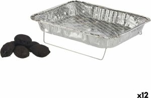 La Dehesa Jednorazowy grill Aluminium Popielaty 30 x 5,3 x 46,5 cm (12 Sztuk) 1