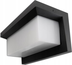 Kinkiet LVT LVT Lagos 7925 kinkiet lampa ścienna ogrodowa IP54 1x12W LED 4000K 840lm z czujnikiem ruchu czarny/biały 2