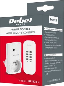 Rebel Gniazdo sieciowe Rebel sterowane pilotem 3