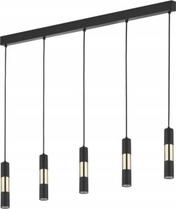 Lampa wisząca TK Lighting PENDING LIGHT VIVIEN 5XGU10 BL/ GLD 4758 1