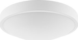 Lampa sufitowa Lamkur Lamkur Jonas 44392 plafon lampa sufitowa nowoczesny metalowy szklany klosz 2x60W E27 biały 2