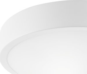 Lampa sufitowa Lamkur Lamkur Jonas 44392 plafon lampa sufitowa nowoczesny metalowy szklany klosz 2x60W E27 biały 3