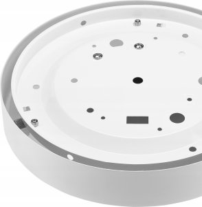 Lampa sufitowa Lamkur Lamkur Jonas 44392 plafon lampa sufitowa nowoczesny metalowy szklany klosz 2x60W E27 biały 4