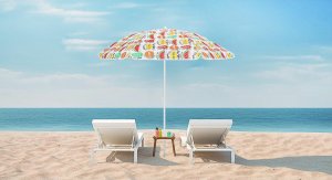 Enero Parasol plażowy balkonowy Enero Camp 180cm 5