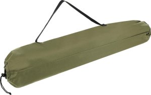 Enero Łóżko turystyczne składane z pokrowcem zielone 3