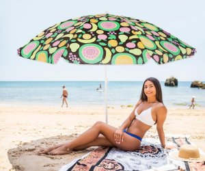 Enero Parasol plażowy balkonowy Enero Camp 160cm 2