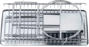 Wenko Ociekacz do naczyń, suszarka na naczynia ze stali nierdzewnej - 2 poziomy, WENKO 6