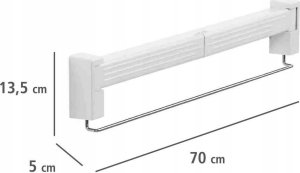 Wenko Suszarka na pranie, bieliznę - BUTTERFLY, składana, ścienna, WENKO 2