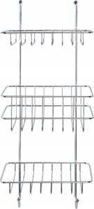 Galicja Półka pod prysznic 3 poziomy - regał pod prysznic z 3 koszami REVIGO, WENKO 5