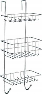 Galicja Półka pod prysznic 3 poziomy - regał pod prysznic z 3 koszami REVIGO, WENKO 6