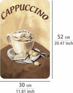 Wenko Szklane płyty ochronne COFFEE na kuchenkę – 2 sztuki, WENKO 11