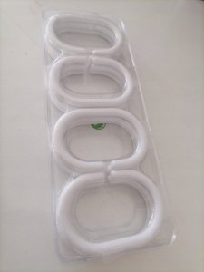 Kleine Wolke Zasłona prysznicowa, tekstylna, kolor czarny, 180x200 cm, WENKO 7