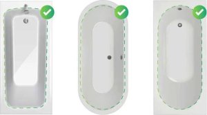 Wenko Ławka na wannę (nawannowa) z regulowanym siodełkiem SECURA, WENKO 4