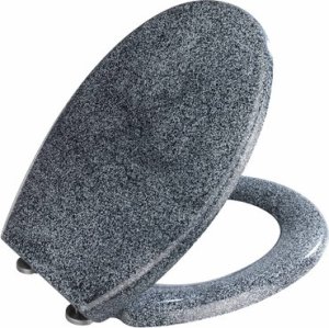 Deska bidetowa Wenko Deska sedesowa OTTANA GRANIT - Duroplast, wolnoopadająca, WENKO 5