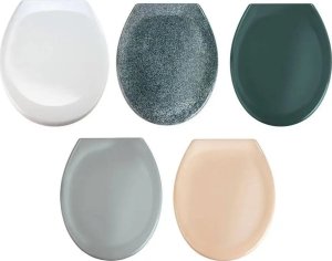 Deska bidetowa Wenko Deska sedesowa OTTANA GRANIT - Duroplast, wolnoopadająca, WENKO 9