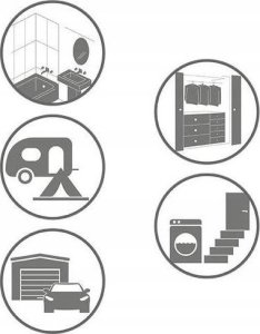 Wessper Wkład do pochłaniacza wilgoci - 2 x 2kg, WENKO 17