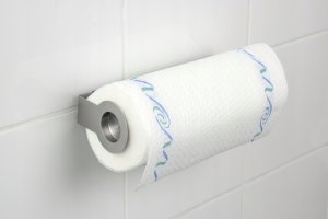 Konighoffer Uniwersalny uchwyt na ręczniki papierowe CERRI - stal nierdzewna, WENKO 4