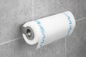 Konighoffer Uniwersalny uchwyt na ręczniki papierowe CERRI - stal nierdzewna, WENKO 7