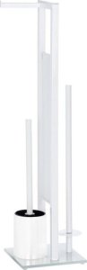 Wenko Stojak na papier toaletowy Rivalta Biały 5
