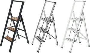 Wenko Aluminiowa drabina, 3-stopniowa, WENKO 13