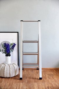 Wenko Aluminiowa drabina, 3-stopniowa, WENKO 7