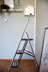 Wenko Aluminiowa drabina, 3-stopniowa, WENKO 8