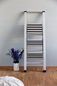 Wenko Aluminiowa drabina, 3-stopniowa, WENKO 9