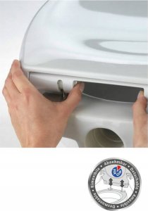 Deska bidetowa Wenko Deska sedesowa OTTANA BEIGE - Duroplast, wolnoopadająca, WENKO 6