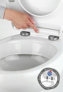 Deska bidetowa Wenko Deska sedesowa OTTANA BEIGE - Duroplast, wolnoopadająca, WENKO 7