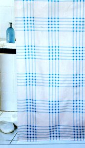 Kleine Wolke Zasłona prysznicowa, PEVA, kolor biały, 180x200 cm, WENKO 6