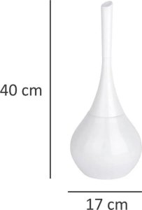 Wenko Pojemnik na szczotkę FLAKON WHITE + szczotka WC, WENKO 2