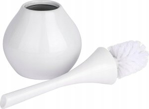 Wenko Pojemnik na szczotkę FLAKON WHITE + szczotka WC, WENKO 3