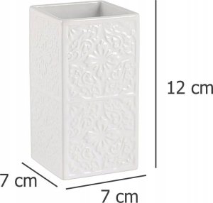 Wenko Pojemnik na szczoteczki do zębów CORDOBA WHITE, WENKO 2