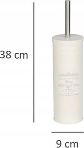 Wenko Pojemnik na szczotkę HOME PARIS + szczotka WC, WENKO 3