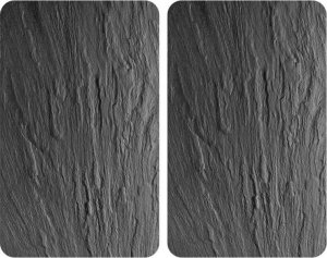 Kesper Szklane płyty ochronne SLATE XL na kuchenkę – 2 sztuki, WENKO 10