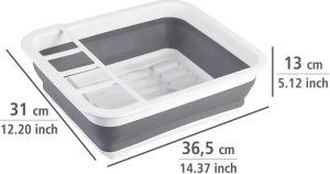 Wenko Składana suszarka do naczyń, ociekacz, składany, WENKO 11