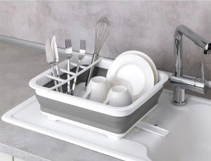 Wenko Składana suszarka do naczyń, ociekacz, składany, WENKO 3