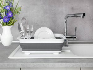 Wenko Składana suszarka do naczyń, ociekacz, składany, WENKO 8