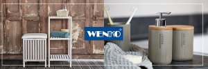 Wenko Aluminiowa drabina, 3-stopniowa - kolor biały, WENKO 17
