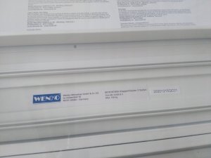 Wenko Aluminiowa drabina, 3-stopniowa - kolor biały, WENKO 4