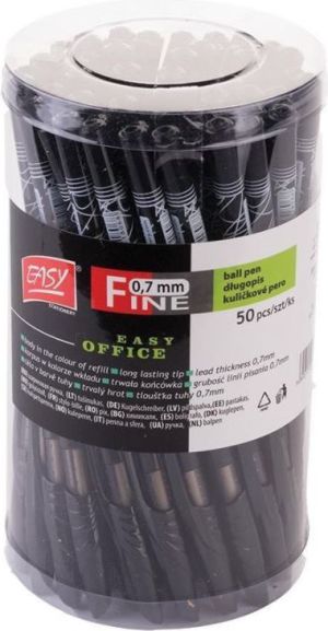 Easy Długopis Fine czarny 50szt (235433) 1