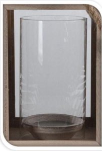 Home Styling Collection Lampion LEAF DESIGN - latarenka na świeczkę, 18x26 cm 5