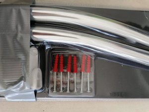 Bisk Uniwersalny drążek prysznicowy, 80 x 80/90 x 90 cm, chrom, WENKO 4